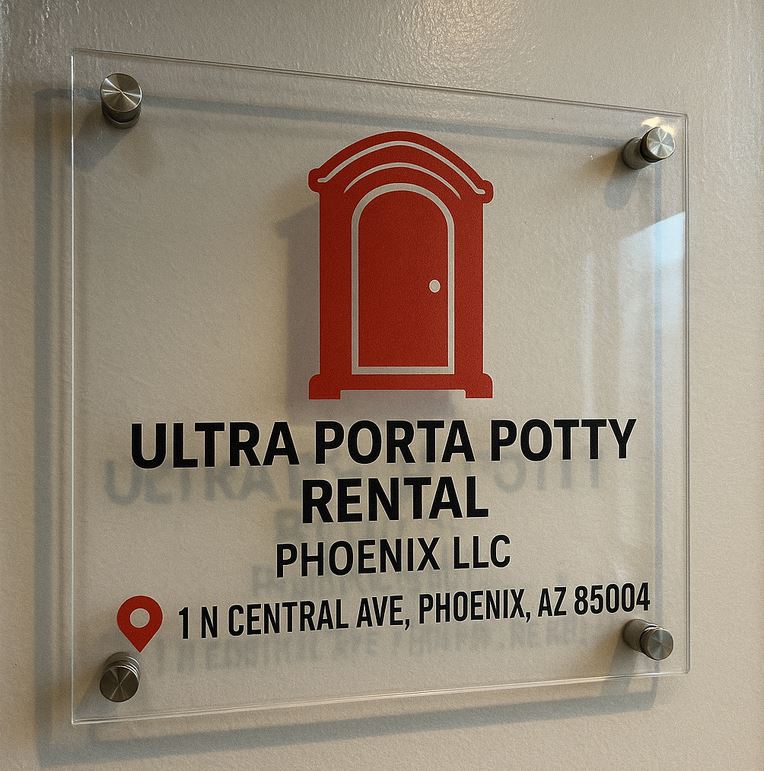 Ultra Porta Potty Rental Phoenix LLC Signage